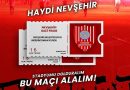 Nevşehir Belediyespor Yönetimi Yeni Mersin İdmanyurdu Maçı Biletlerini 1 TL'ye İndirdi